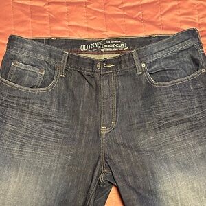 Old Navy Men's Dark Blue Bootcut Jeans